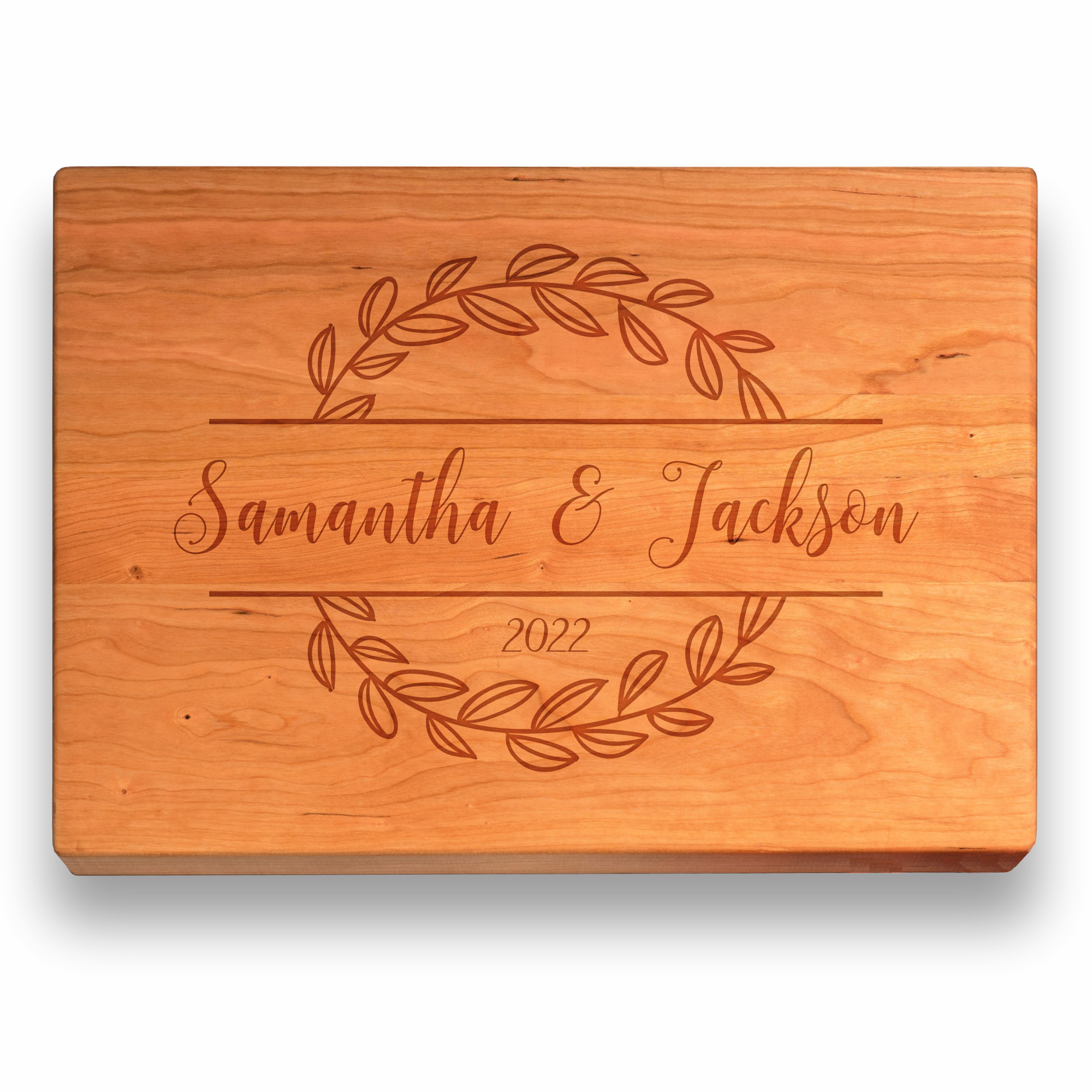 New Leaf | Personalized Engraved Cutting Board